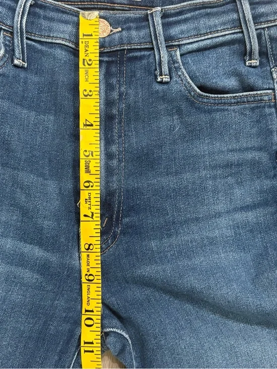 MOTHER The Hustler Ankle Fray Jeans – Size 25 - Picture 9 of 10